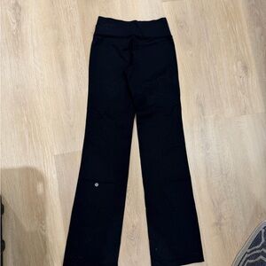 Black Lululemon Astro groove Yoga Pants